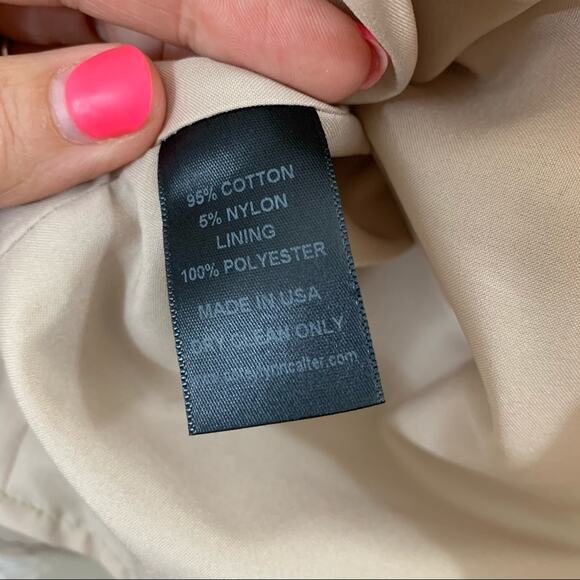 Anthropologie Corey Lynn Crochet Cream Bell Sleeve Dress - Picture 7 of 9